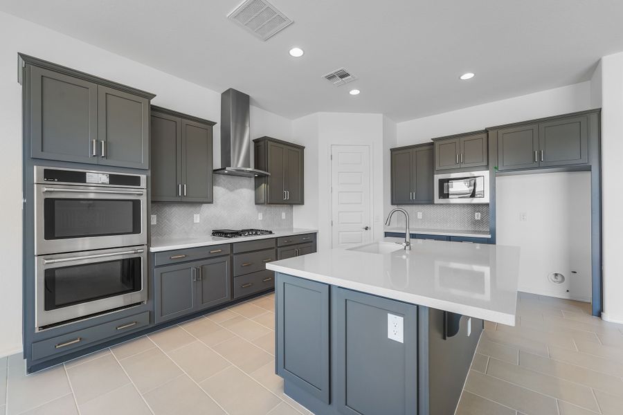 Furnished interior view inside a new home in Combs Ranch, San Tan Valley (Image 6).