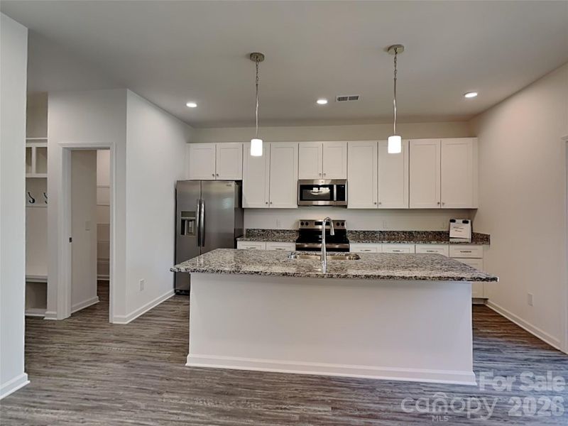Furnished interior view inside a new home in , Mooresville (Image 9).