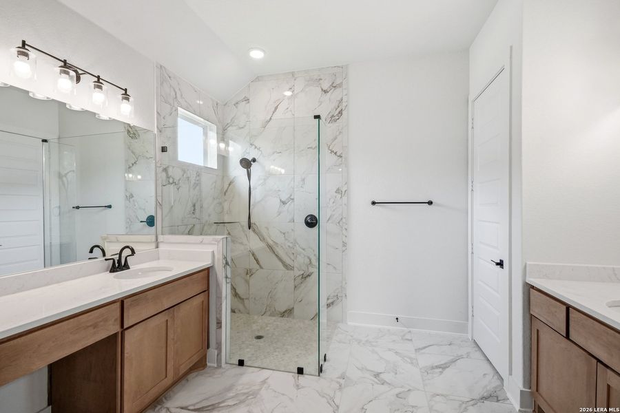 Furnished interior view inside a new home in The Reserve at Potranco Oaks, Castroville (Image 12).