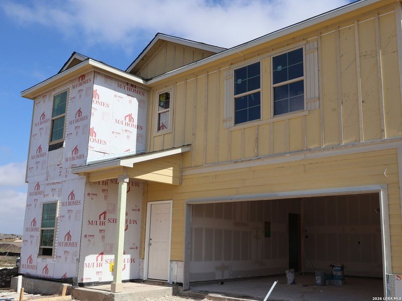 In-progress construction of a new home in Meadows at Clear Springs, New Braunfels, TX (Image 37).