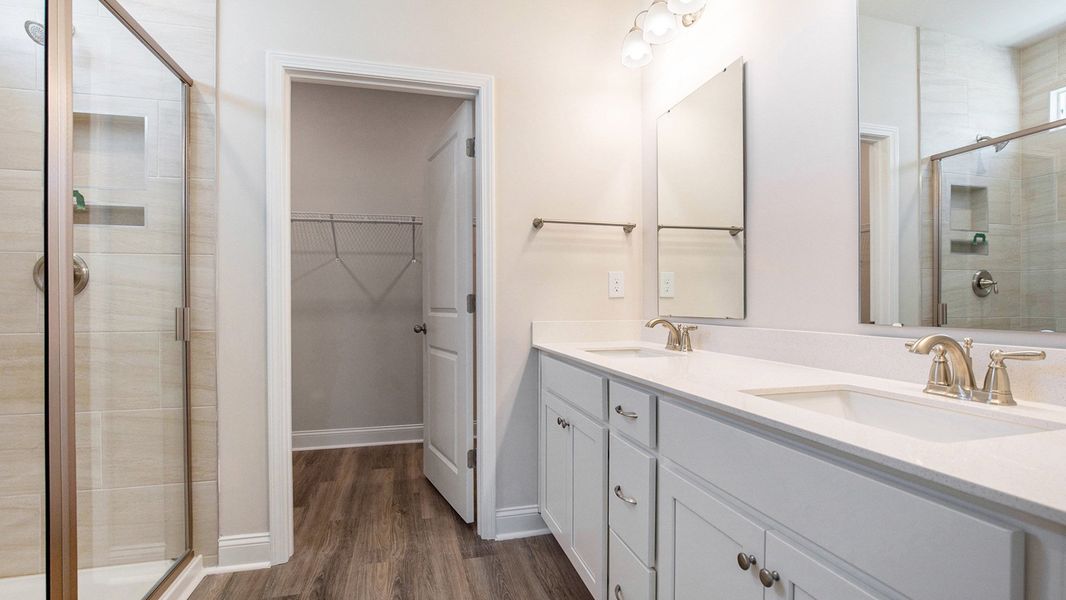 Furnished interior view inside a new home in Belle Park, North Myrtle Beach (Image 8).