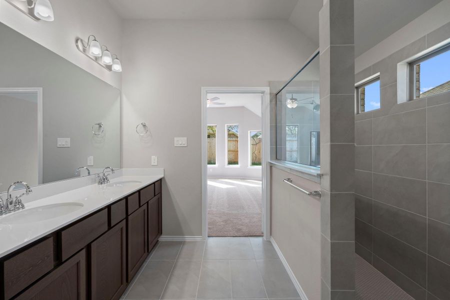 Furnished interior view inside a new home in , Spring (Image 9). Furnished interior view inside a new home in , Spring (Image 9).