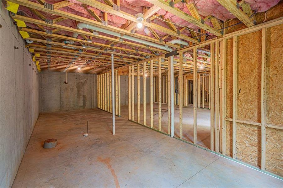 In-progress construction of a new home in , Murrayville, GA (Image 73).