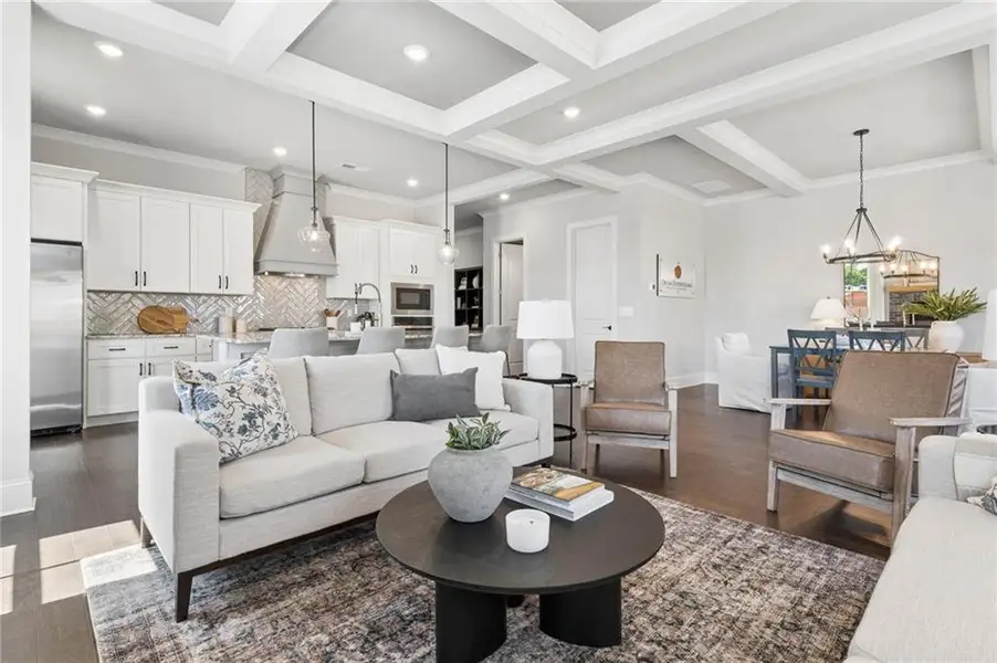Furnished interior view inside a new home in Trove, Watkinsville (Image 25).