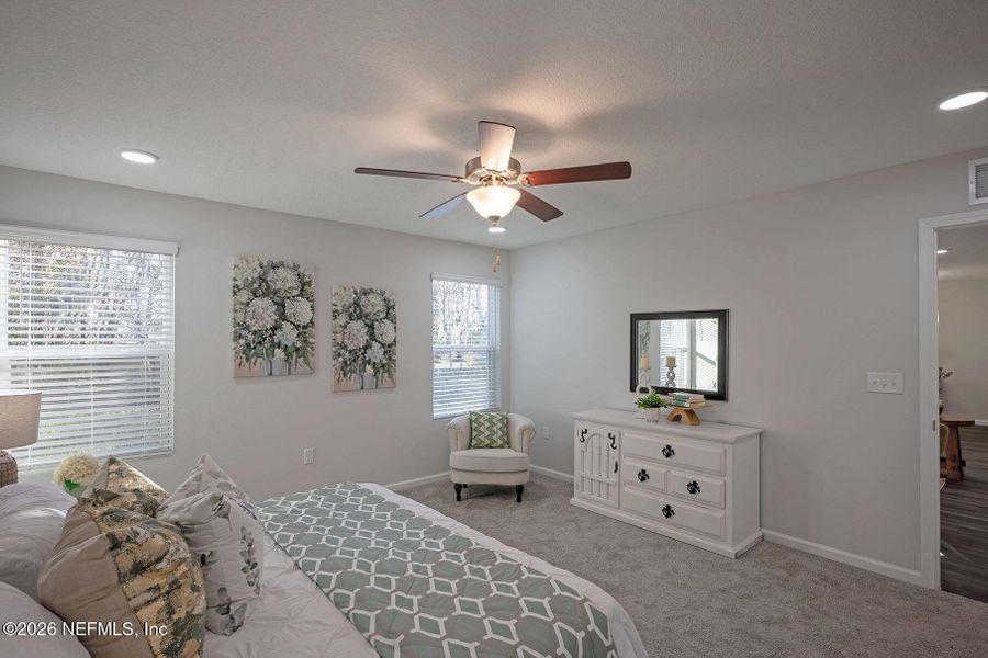 Furnished interior view inside a new home in , Jacksonville (Image 29). Furnished interior view inside a new home in , Jacksonville (Image 29).