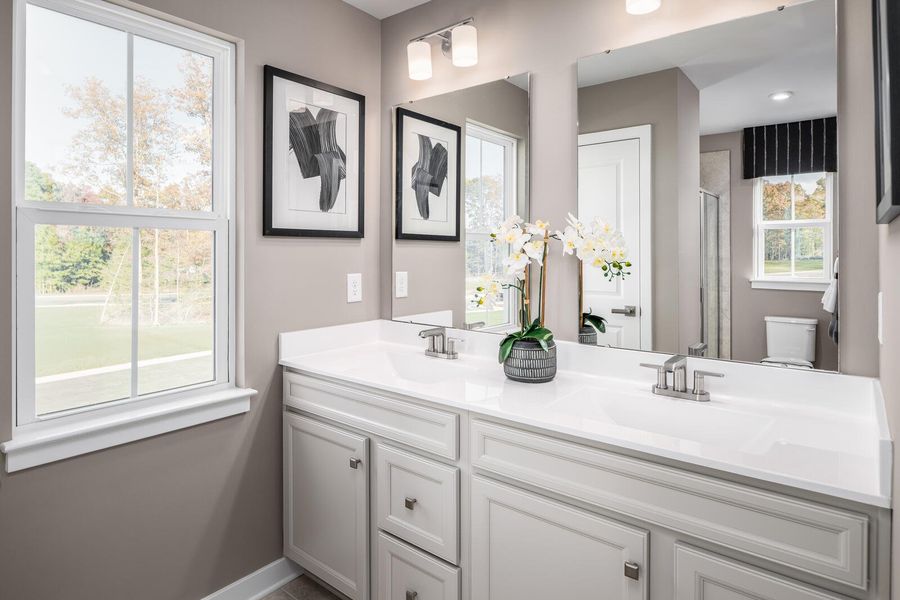 Furnished interior view inside a new home in , Summerville (Image 14).
