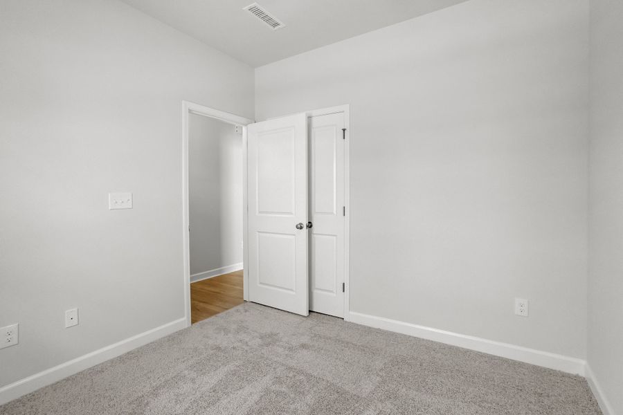 Spacious, unfurnished interior of a new home in Ovation at Sweetbrier, Durham (Image 25). Spacious, unfurnished interior of a new home in Ovation at Sweetbrier, Durham (Image 25).
