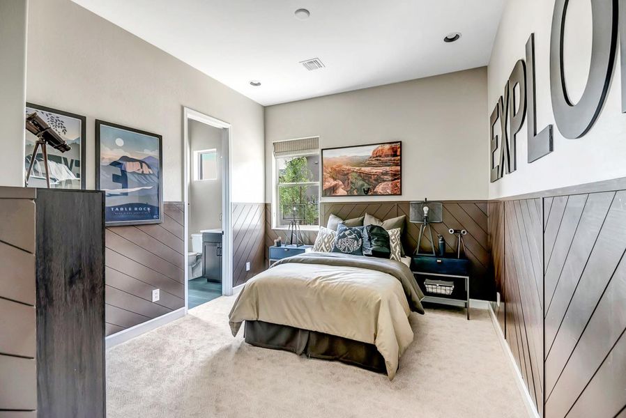 Furnished interior view inside a new home in Summit at The Dells, Prescott (Image 20).