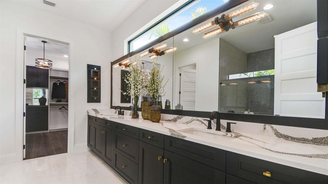 Furnished interior view inside a new home in Artistry Palm Beach, Palm Beach (Image 20).