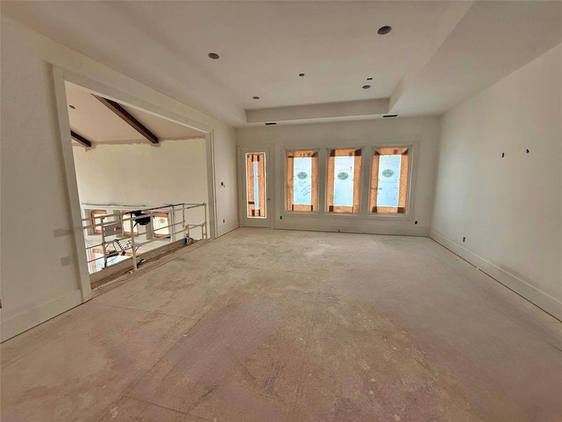 In-progress construction of a new home in , Weston, TX (Image 11).