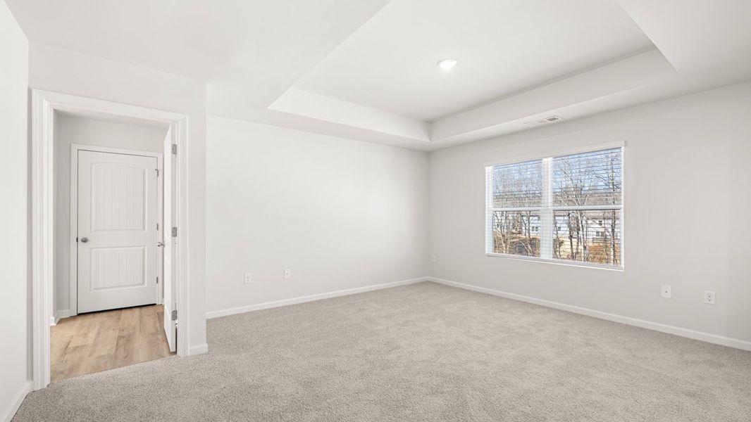 Representative unfurnished interior of a home built from the Carroll ll by D.R. Horton in Braselton Village, Braselton (Image 21).
