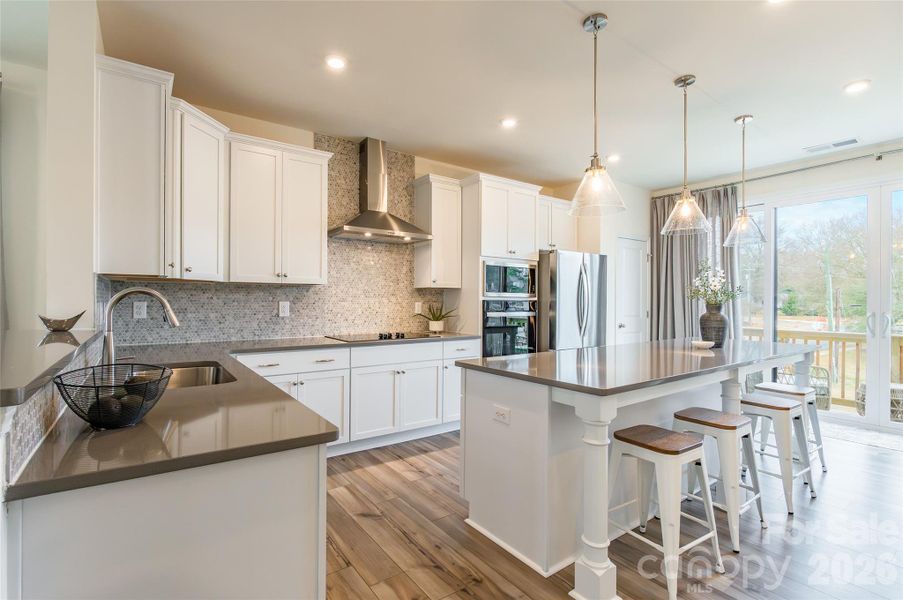 Furnished interior view inside a new home in , Charlotte (Image 14). Furnished interior view inside a new home in , Charlotte (Image 14).