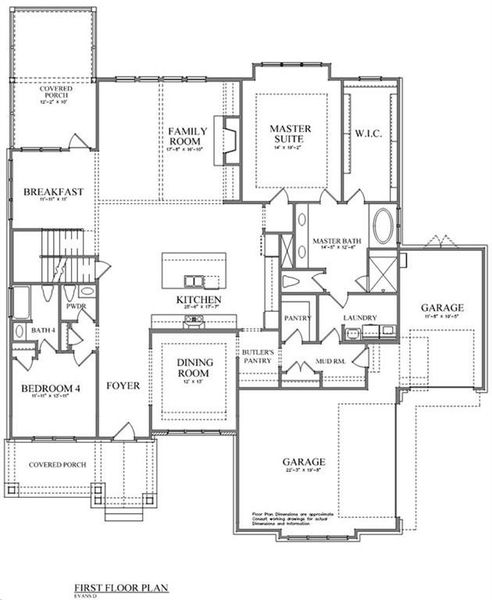 2D floor plan layout of this home in , Marietta, GA (Image 3). 2D floor plan layout of this home in , Marietta, GA (Image 3).
