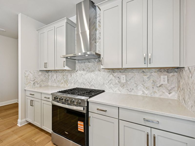 The Bayview floorplan with the Modern Rustic Harbor interior package.