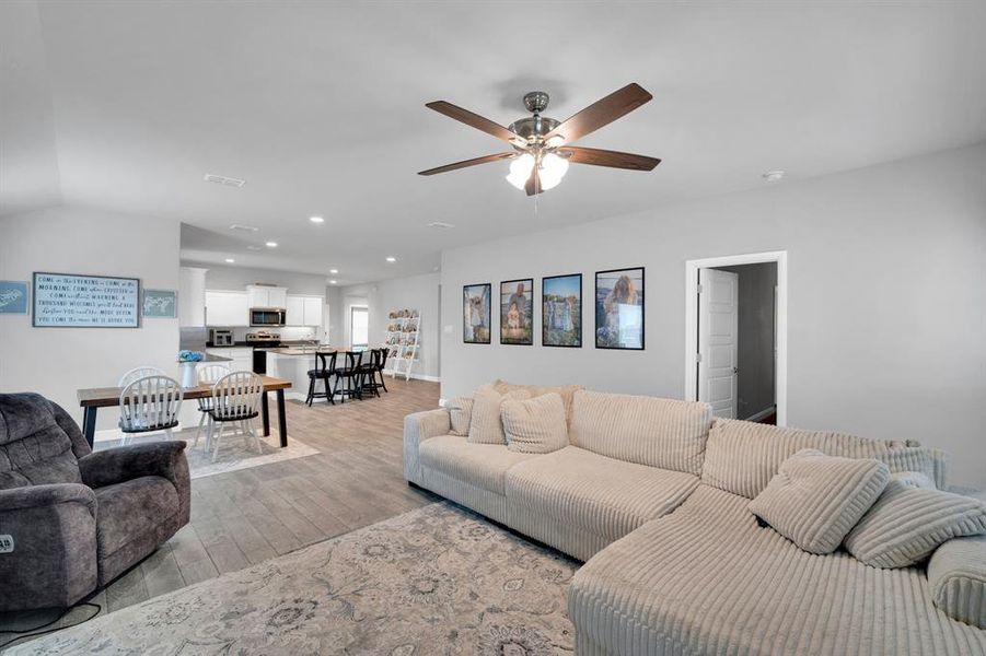 Furnished interior view inside a new home in The Parks of Alvarado, Alvarado (Image 13).