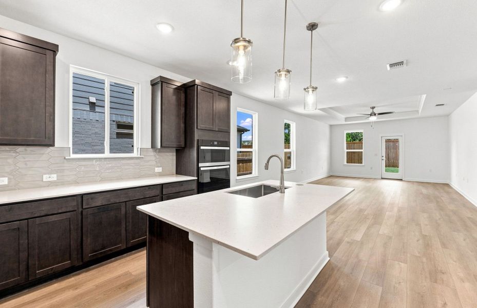 Furnished interior view inside a new home in Woodside, Georgetown (Image 13).