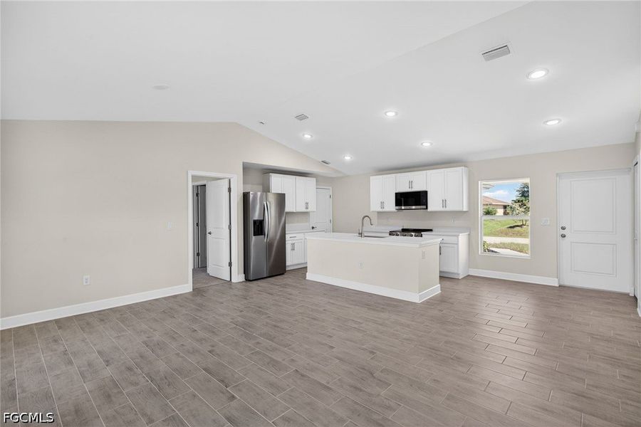 Furnished interior view inside a new home in Cape Coral, Cape Coral (Image 10). Furnished interior view inside a new home in Cape Coral, Cape Coral (Image 10).