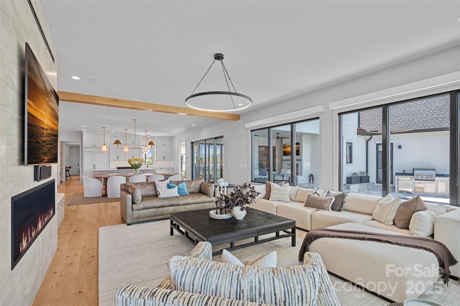 Furnished interior view inside a new home in , Cornelius (Image 18).