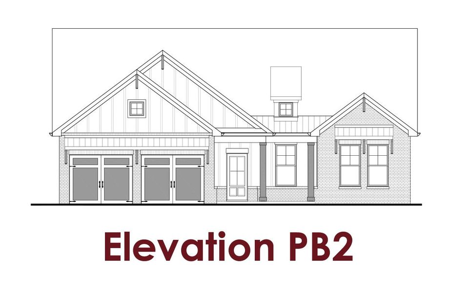 Representative rendering of the exterior for the Kingston by Chafin Communities (Image 8). Representative rendering of the exterior for the Kingston by Chafin Communities (Image 8).