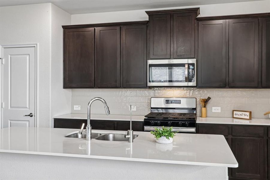 Furnished interior view inside a new home in Silverado, Aubrey (Image 17).