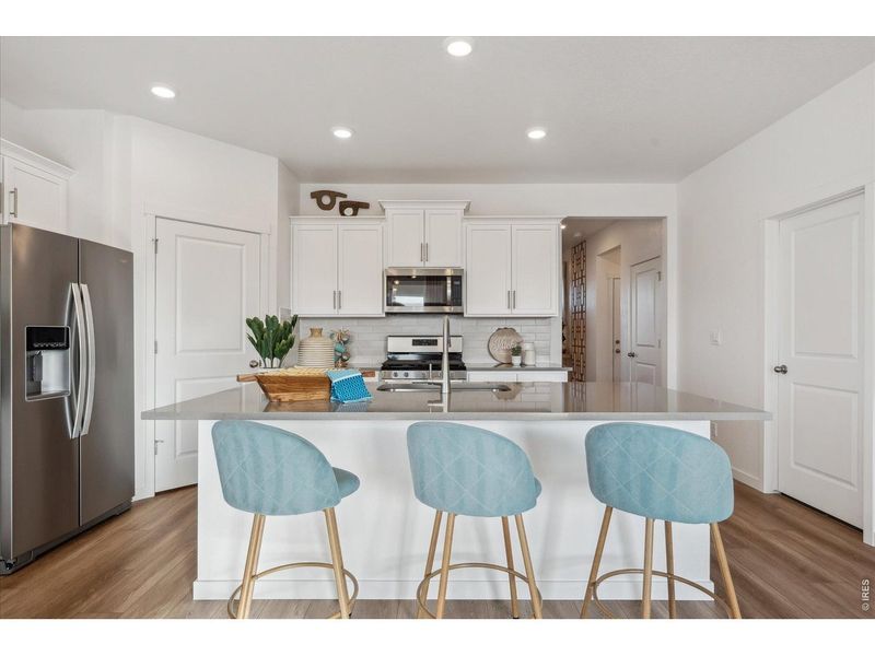 Furnished interior view inside a new home in , Mead (Image 17).