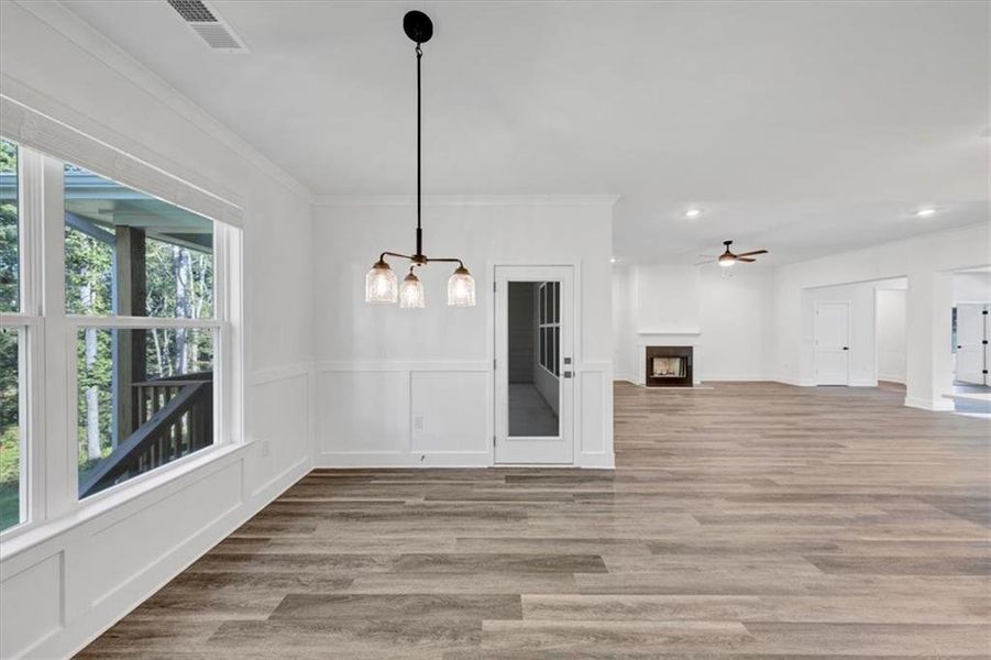 Spacious, unfurnished interior of a new home in Tuscany Hills, Douglasville (Image 39).