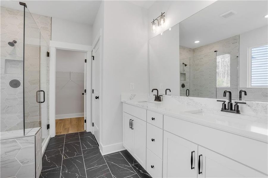 Furnished interior view inside a new home in Marble Tree, Ball Ground (Image 9).