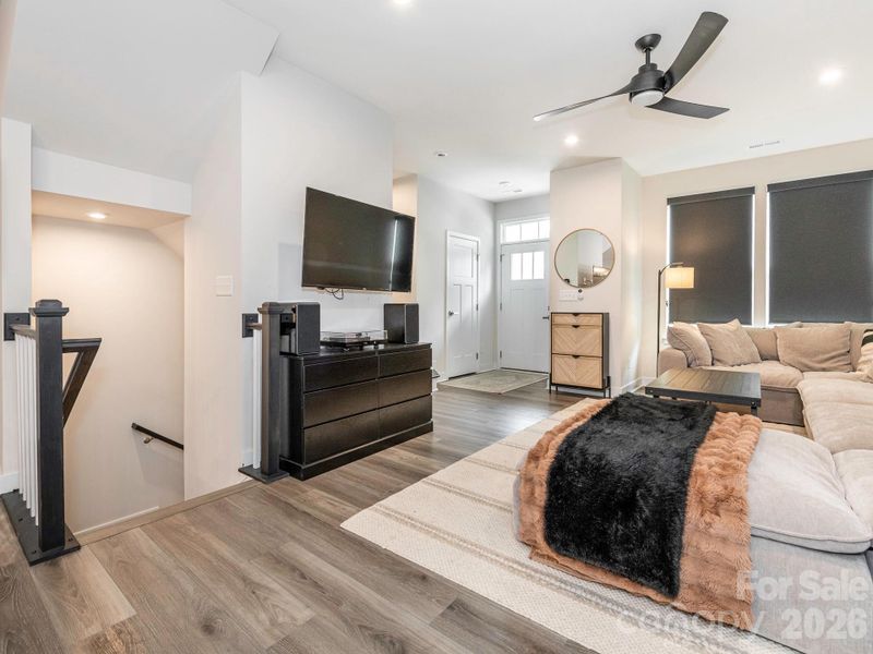 Furnished interior view inside a new home in , Charlotte (Image 18).