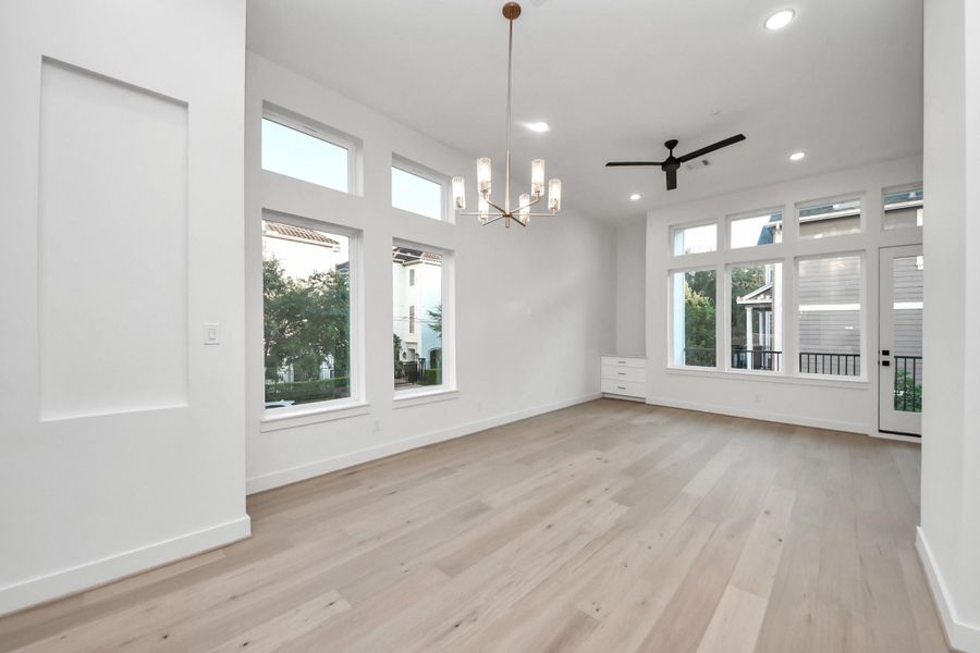 Spacious, unfurnished interior of a new home in , Houston (Image 22).