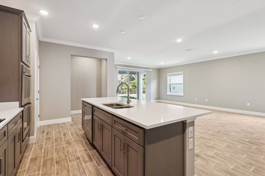 Furnished interior view inside a new home in Oakstone Farms, Leesburg (Image 6).