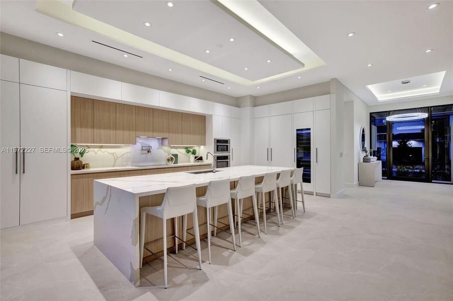 Furnished interior view inside a new home in , Fort Lauderdale (Image 9).