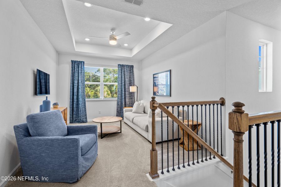Furnished interior view inside a new home in , Palm Coast (Image 23).