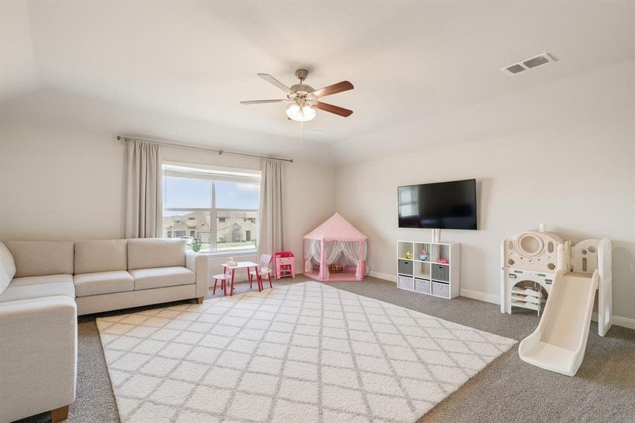 Furnished interior view inside a new home in , Haslet (Image 10).