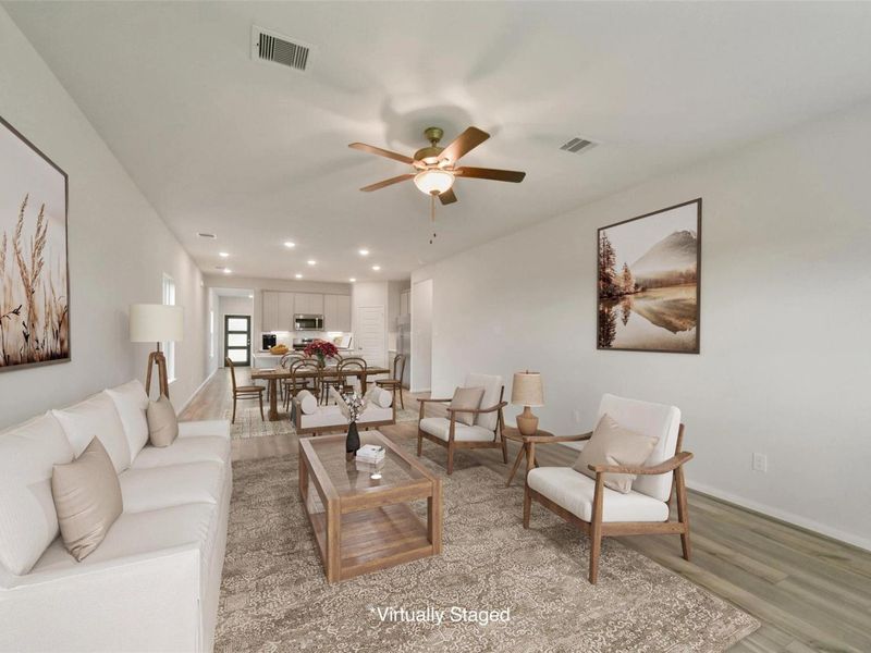 Furnished interior view inside a new home in Emberly, Beasley (Image 12). Furnished interior view inside a new home in Emberly, Beasley (Image 12).
