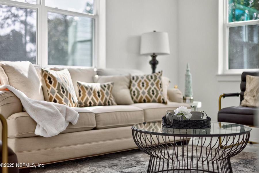 Furnished interior view inside a new home in , Jacksonville (Image 37).