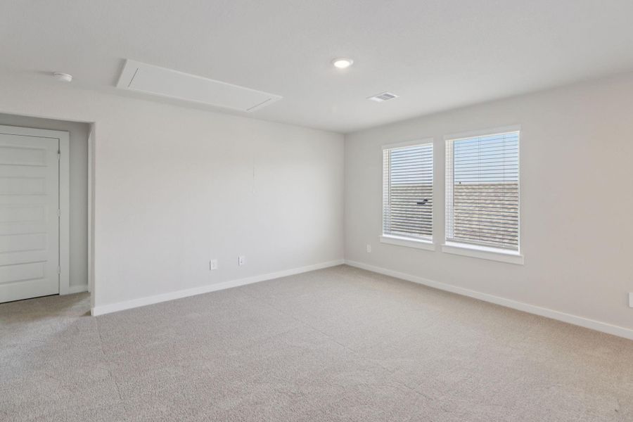 Photo is not of the actual home, but is an inspirational photo of builder’s model home and may depict options, furnishings, and/or decorator features that are not included