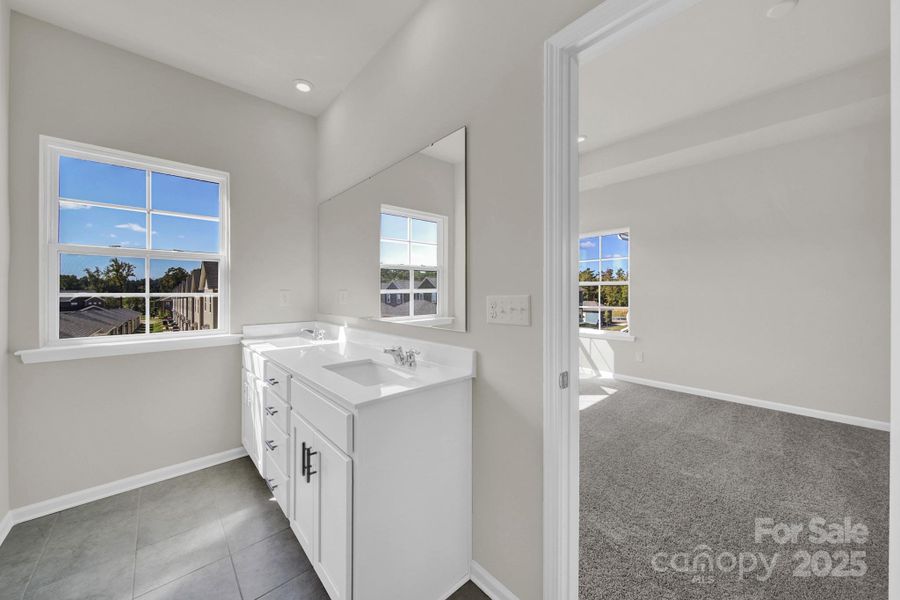Furnished interior view inside a new home in , Mint Hill (Image 10).