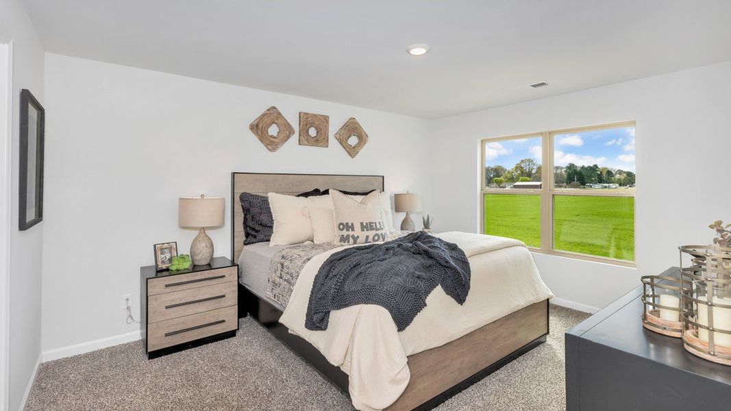 Representative furnished interior of a home built from the Kerry by D.R. Horton in Bailey Park, Fayetteville (Image 18).