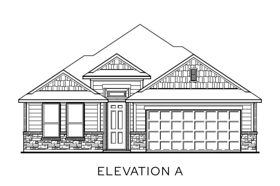 Representative rendering of the exterior for the The Alamo by Lillian Custom Homes (Image 4). Representative rendering of the exterior for the The Alamo by Lillian Custom Homes (Image 4).