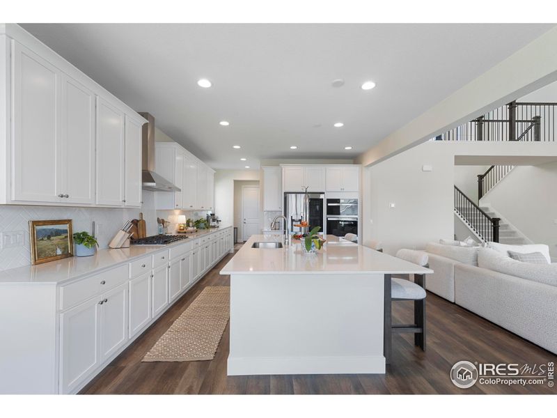 Furnished interior view inside a new home in Morgan Hill, Erie (Image 18).