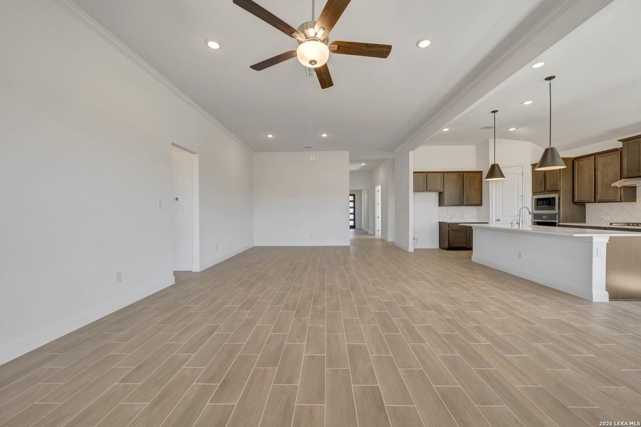 Spacious, unfurnished interior of a new home in Preserve at Annabelle Ranch, San Antonio (Image 17). Spacious, unfurnished interior of a new home in Preserve at Annabelle Ranch, San Antonio (Image 17).
