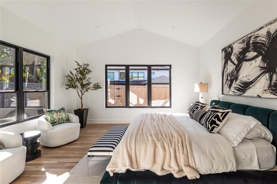 Furnished interior view inside a new home in , Dallas (Image 14).