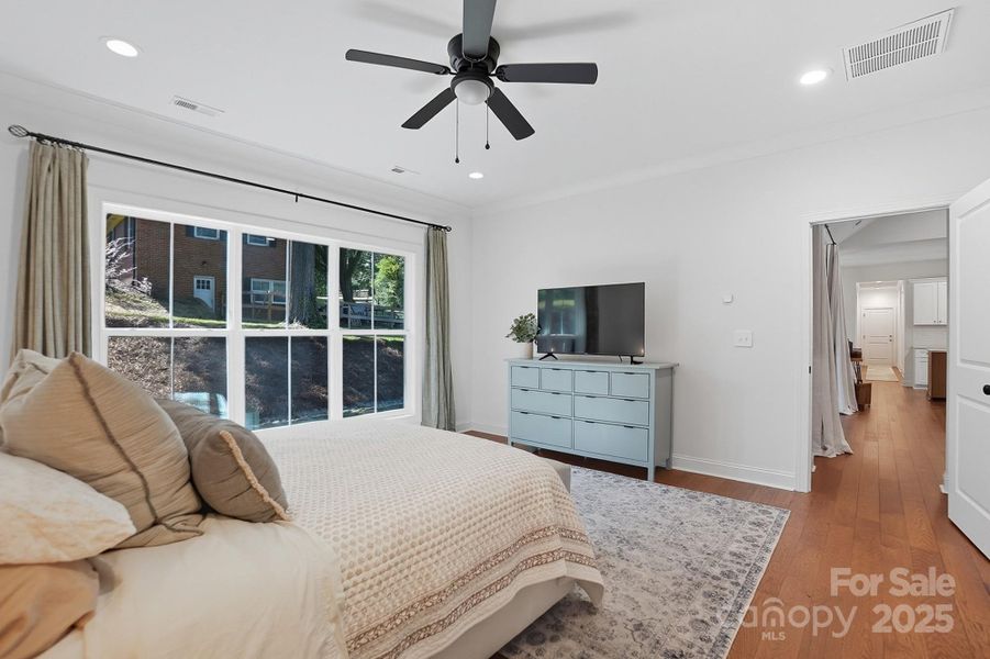 Furnished interior view inside a new home in , Charlotte (Image 17). Furnished interior view inside a new home in , Charlotte (Image 17).