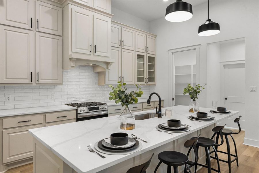 Furnished interior view inside a new home in , Bryan (Image 6).