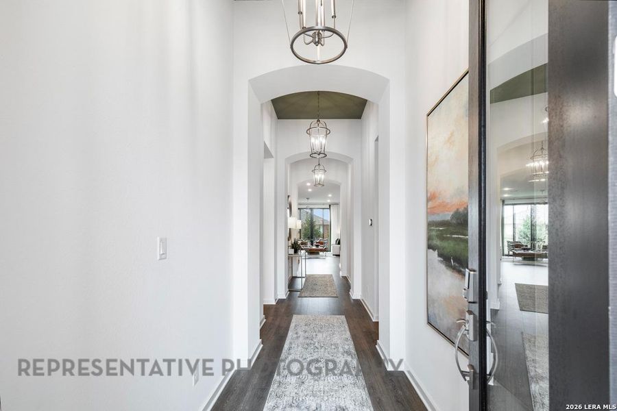 Furnished interior view inside a new home in The Ranches at Creekside, Boerne (Image 6). Furnished interior view inside a new home in The Ranches at Creekside, Boerne (Image 6).