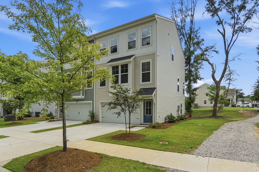 Front exterior of a new home in , Hanahan, SC, highlighting curb appeal (Image 25).