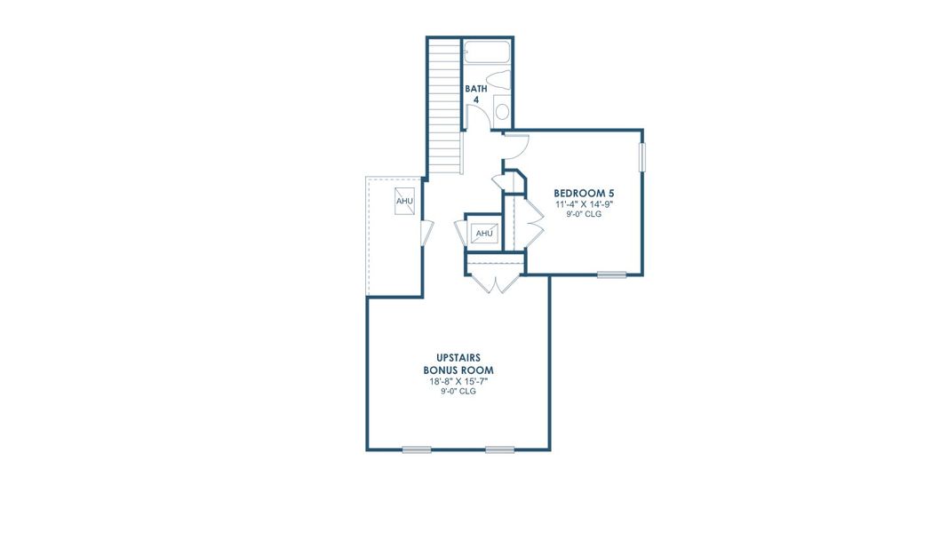 2D floor plan layout for the Key Largo II by Homes by WestBay in Pasadena Woods, Dade City, FL (Image 4).