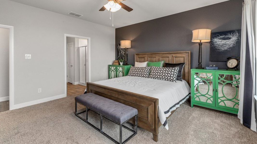 Furnished interior view inside a new home in Morningstar, Fort Worth (Image 21).