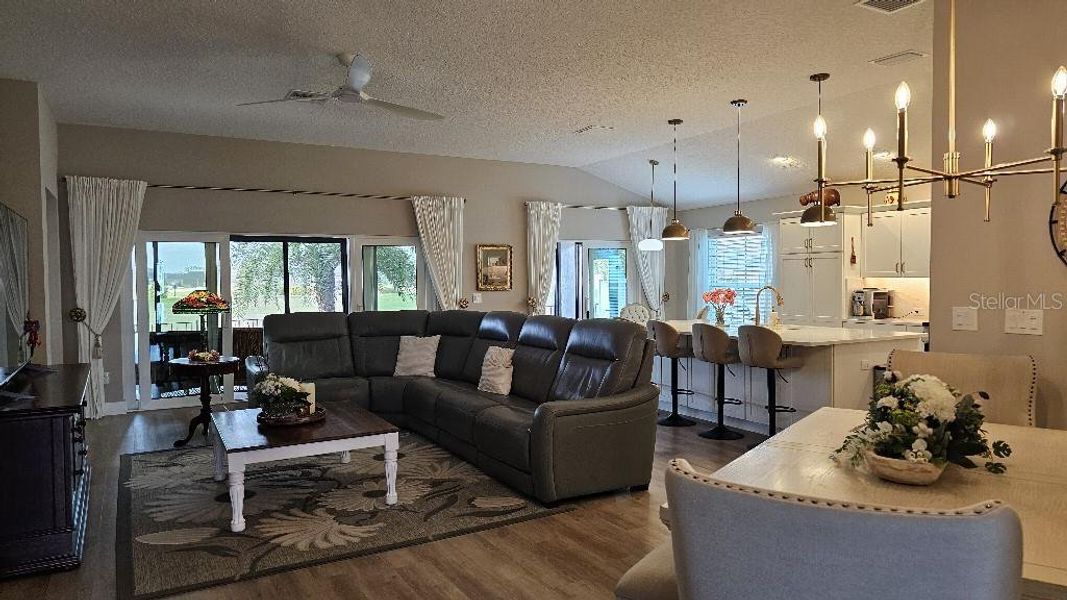 Furnished interior view inside a new home in , The Villages (Image 10).