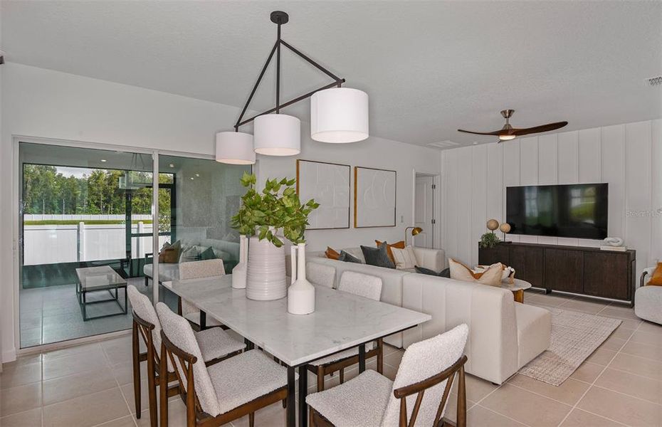 Furnished interior view inside a new home in Hawthorne Ranch, Lakeland (Image 16).